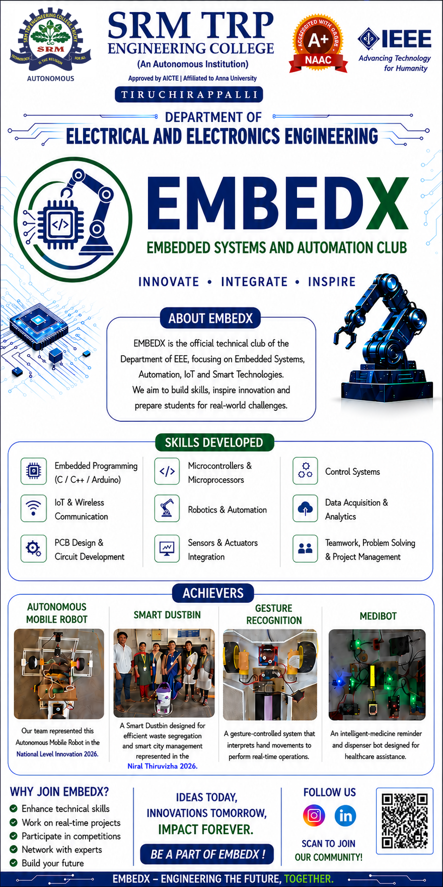 EMBEDX Official Club Identity Poster